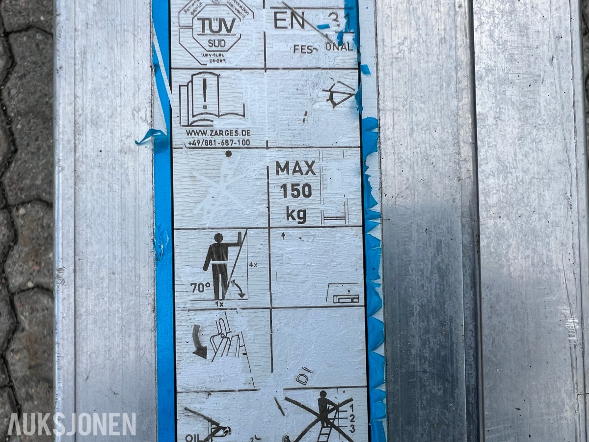 Zarges alustige todelt 7100