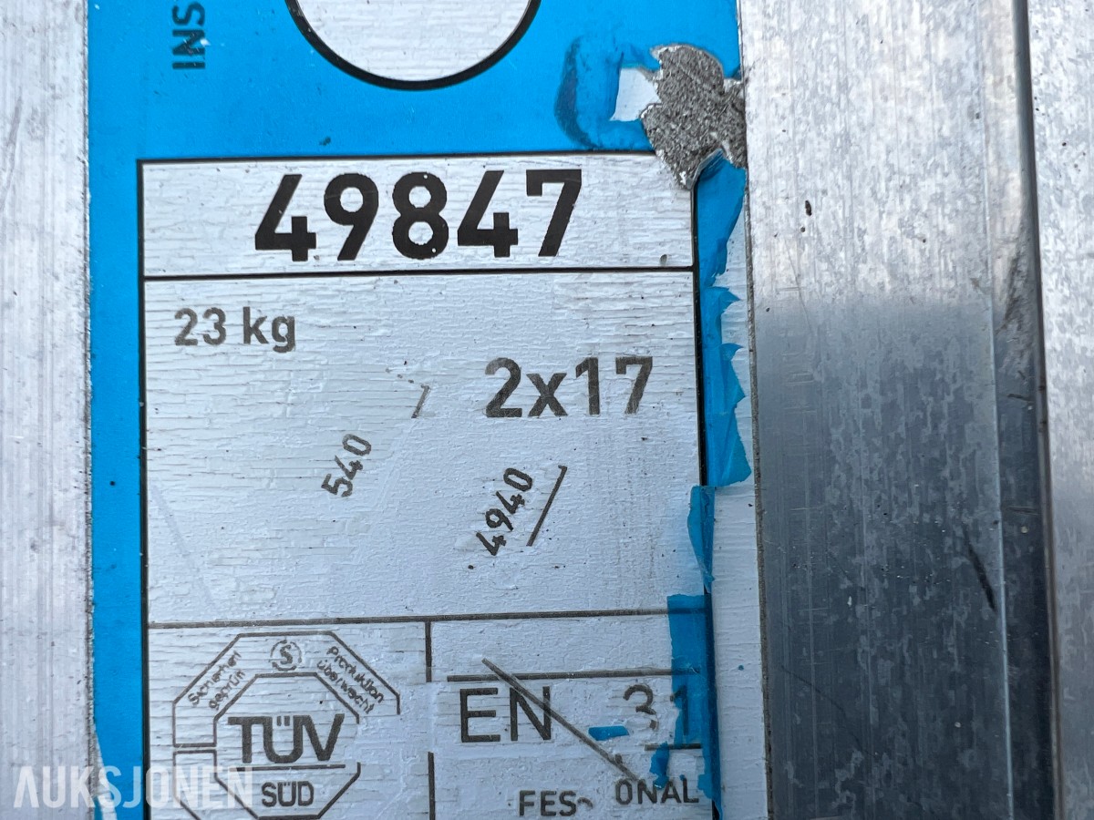 Zarges alustige todelt 7100