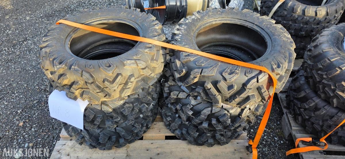 6 Stk Dekk til Atv. Moto Attack