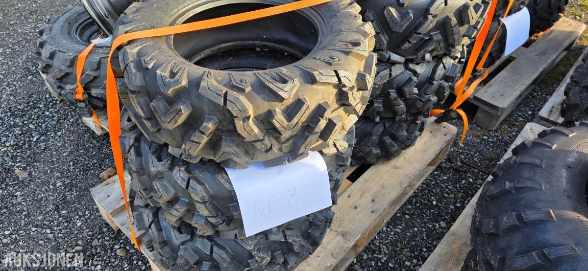 6 Stk Dekk til Atv. Moto Attack