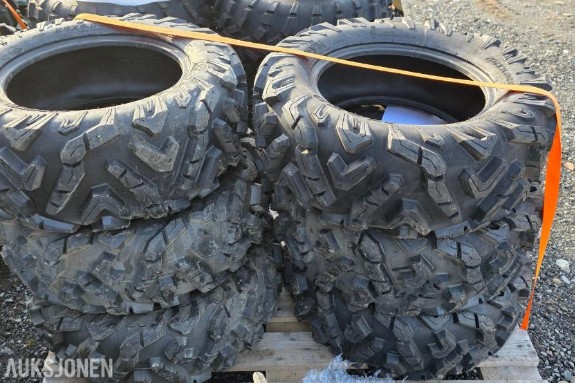 6 Stk Dekk til Atv. Moto Attack