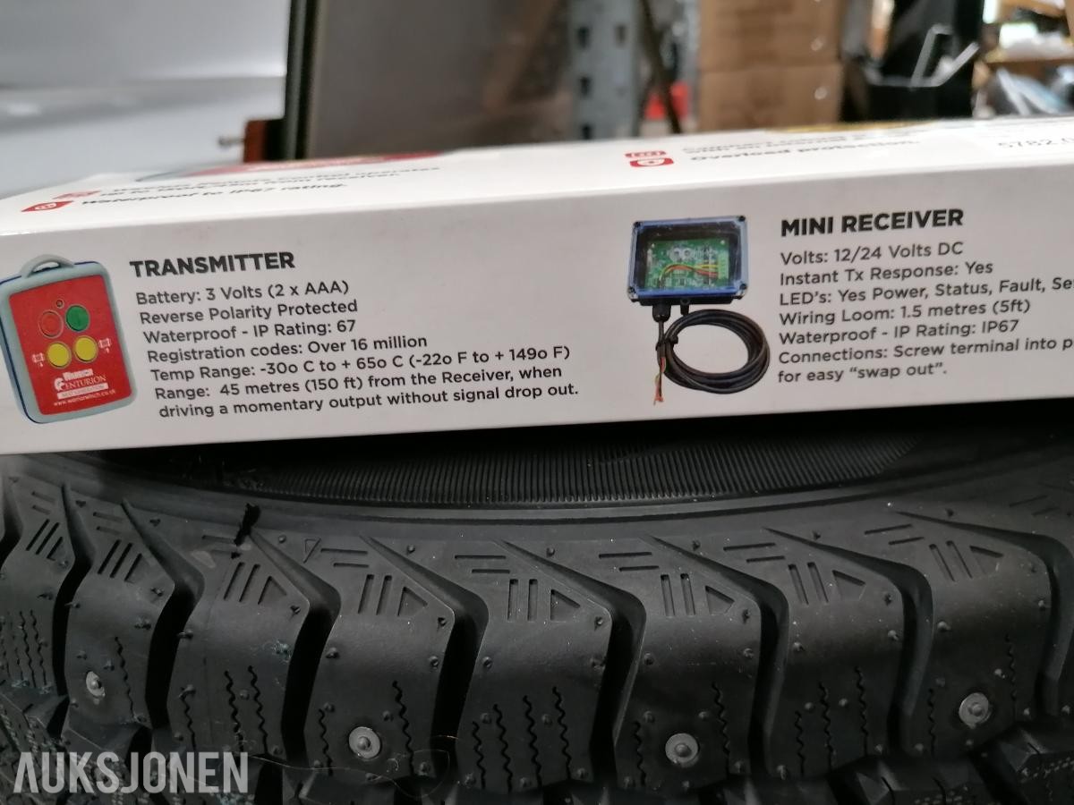 Helt ny Warrior Centurion fjernkontroll system  IP67