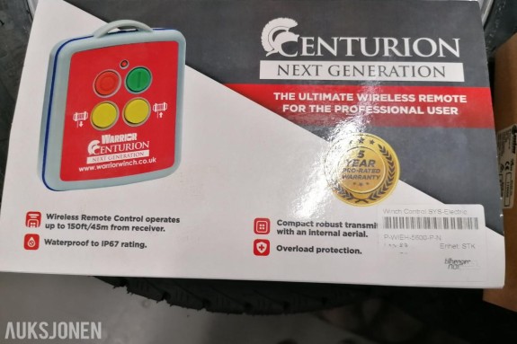 Helt ny Warrior Centurion fjernkontroll system IP67