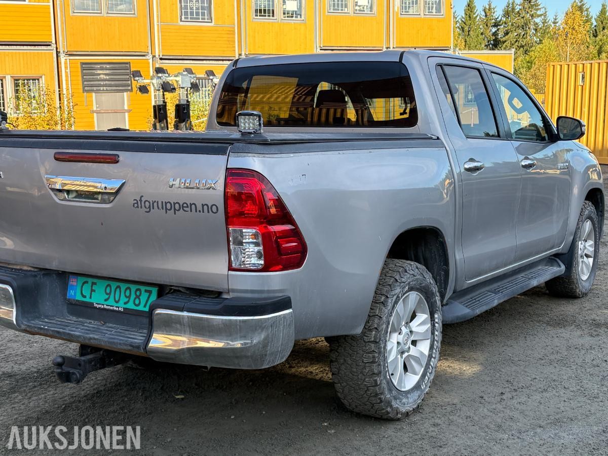 2017 Toyota HiLux 2,4 150HK 4WD AUT DC HENGERFESTE KAMERA CRUISE