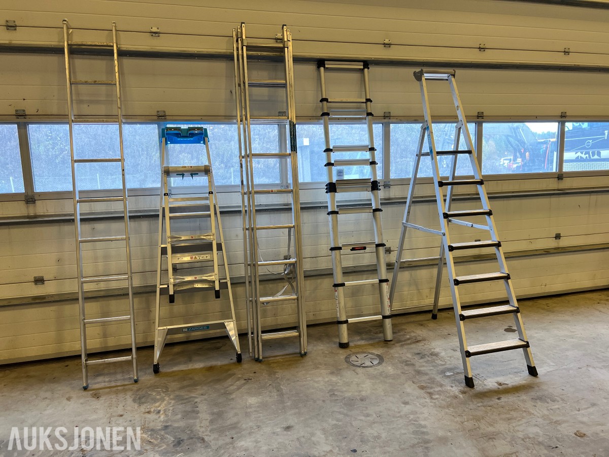 Div alustiger, trapper etc Zarges, Climber og Telesteps