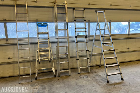 Div alustiger, trapper etc Zarges, Climber og Telesteps