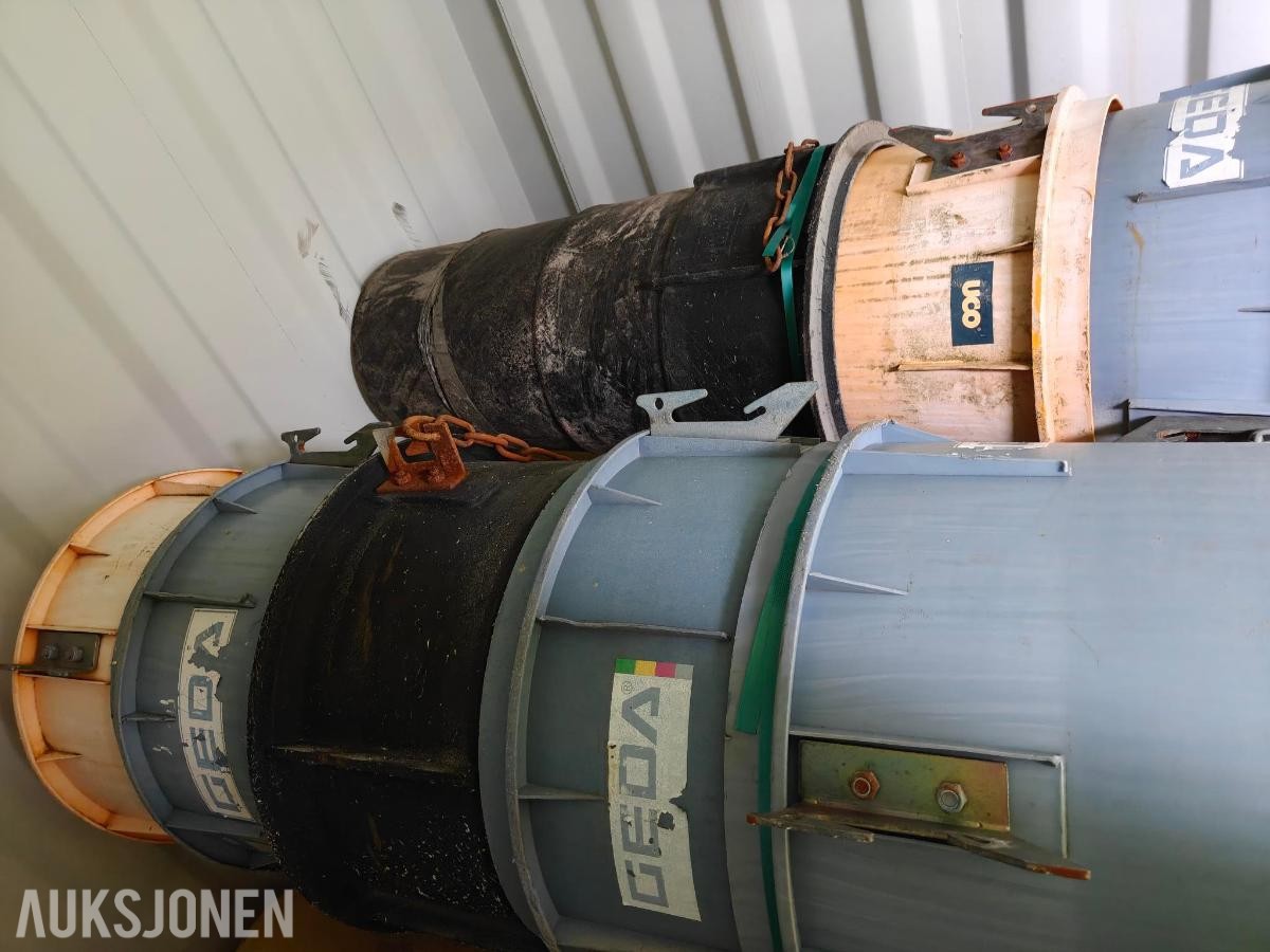 Søppelsjakt Ø500mm - ca 50stk