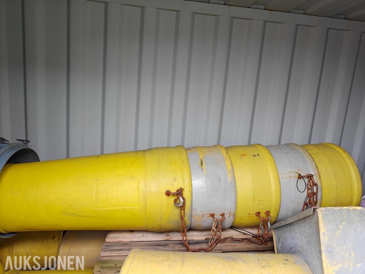 Søppelsjakt Ø500mm - ca 50stk