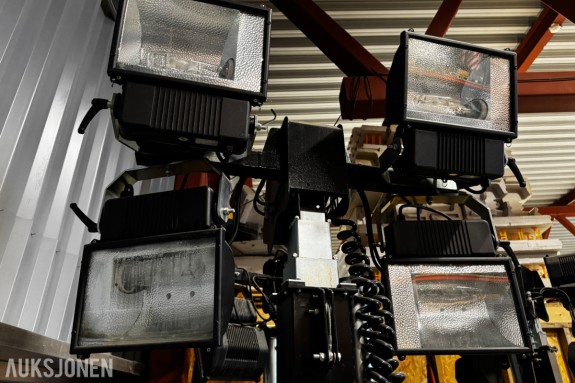 2016 Generac CTF 10 MT lystårn med 4 kraftige lamper 230 volt