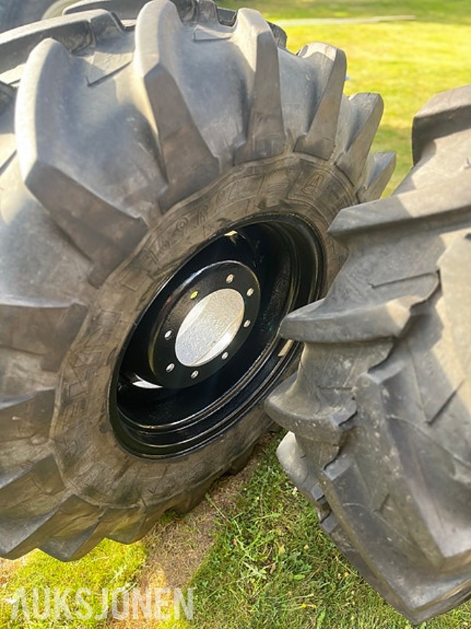 Michelin Sett (4stk) traktorhjul - Agribib - Nylakkert felger