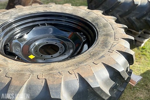 Michelin Sett (4stk) traktorhjul - Agribib - Nylakkert felger