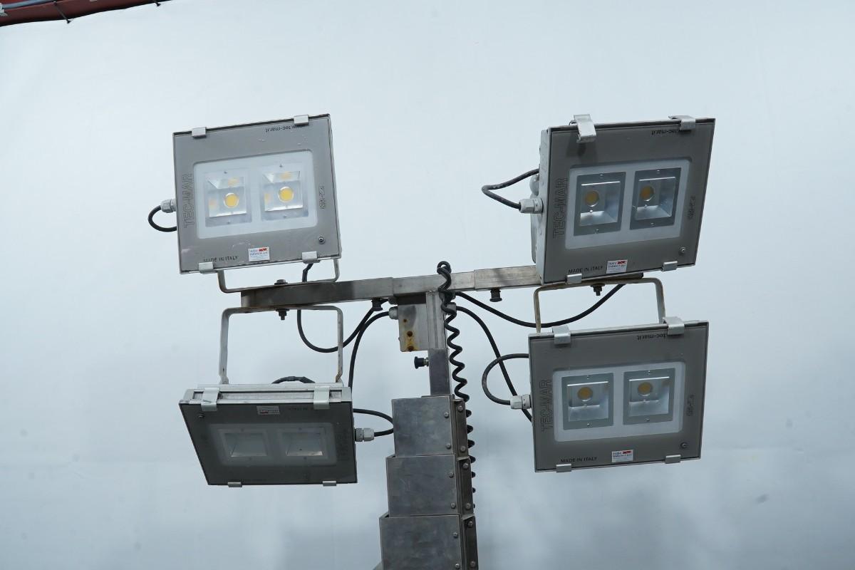 SKY 7M 4X185W PRINCE LED lysmast
