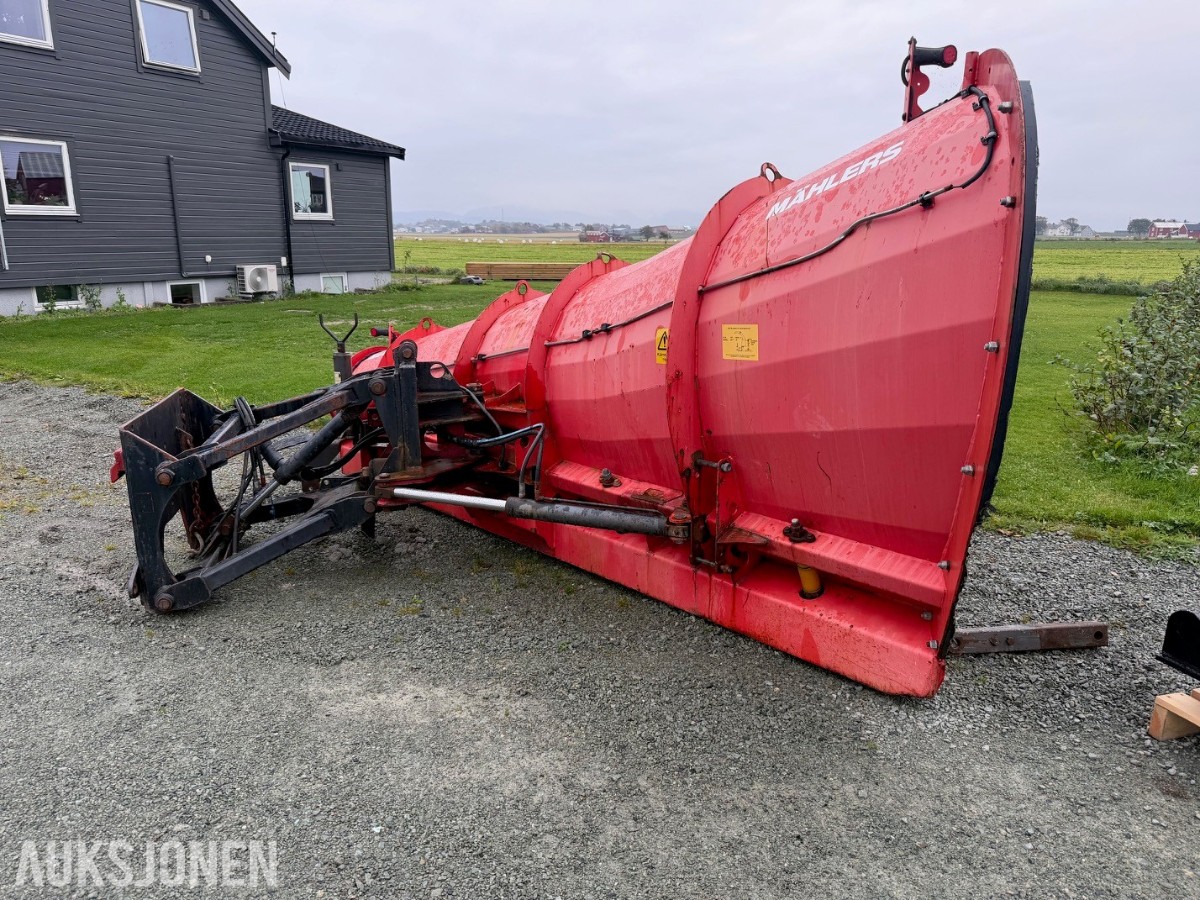 Mählers brøyteplog selges som deleplog