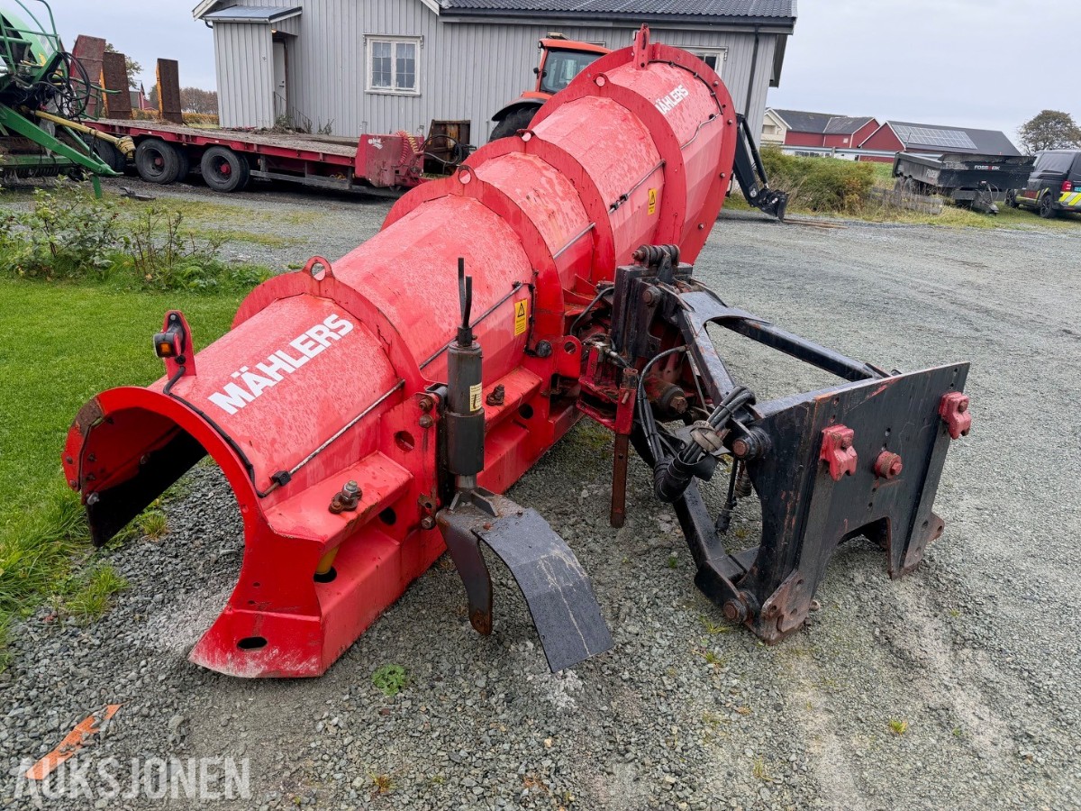 Mählers brøyteplog selges som deleplog