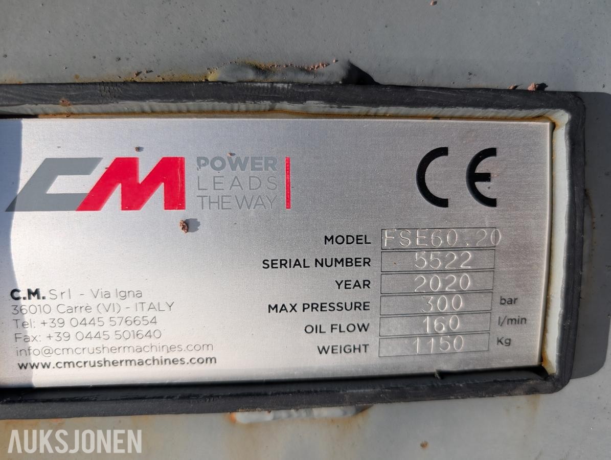 2020 CM FSE60.20 asfaltfres 