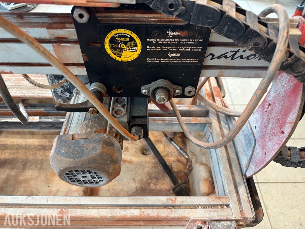 Ghelfi New Generation flisekutter 230 V / 0,9 kW