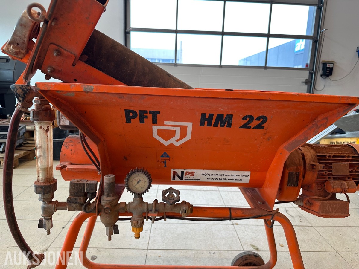 2012 Knauf PFT HM 22 gjennomstrømningsblander