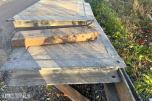 4 Stk Protec sperreelementer i stål med betongfylling 