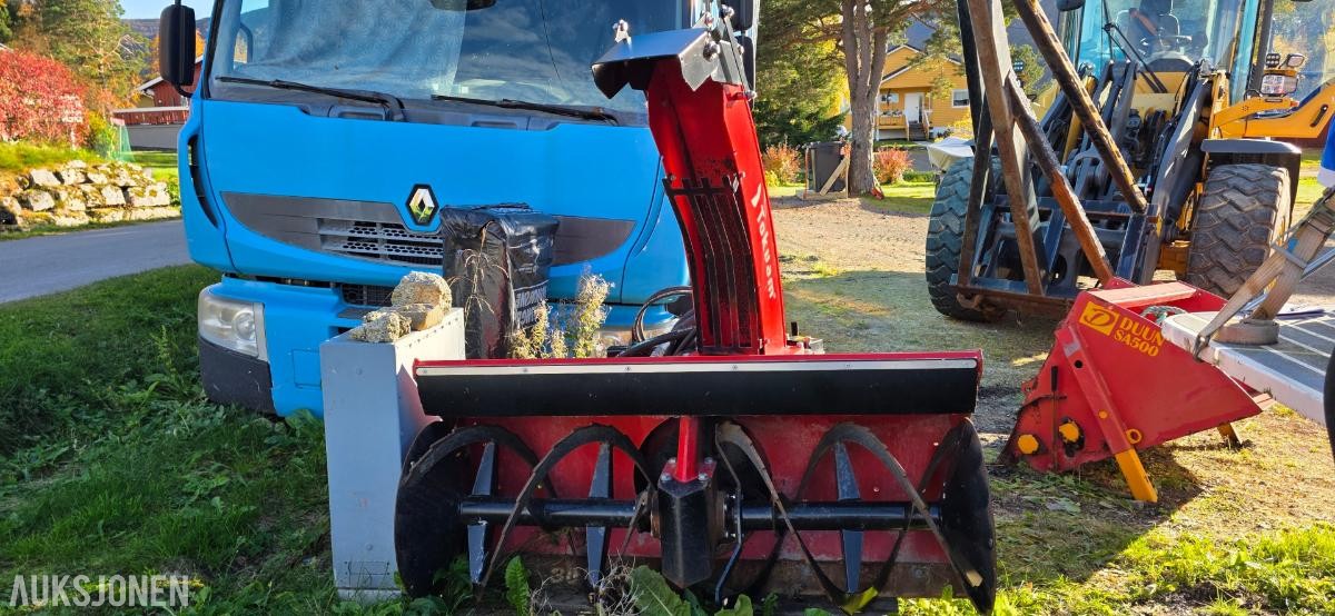 Tokvam F150H snøfres, 260 kg, hydr. tilkobling, sms hk feste