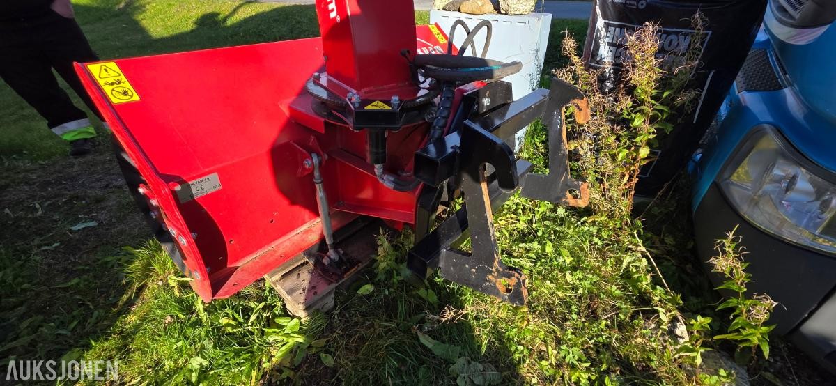 Tokvam F150H snøfres, 260 kg, hydr. tilkobling, sms hk feste