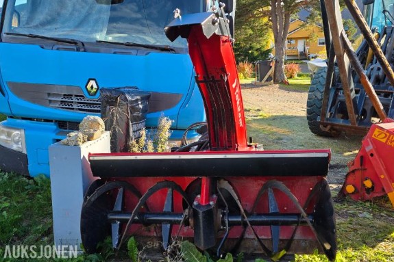Tokvam F150H snøfres, 260 kg, hydr. tilkobling, sms hk feste
