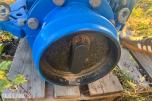 Ventilkryss Ulefos med DN200 Sluser og brannkobling DN150 - PN10
