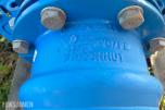 Ventilkryss Ulefos med DN200 Sluser og brannkobling DN150 - PN10