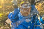 Ventilkryss Ulefos med DN200 Sluser og brannkobling DN150 - PN10