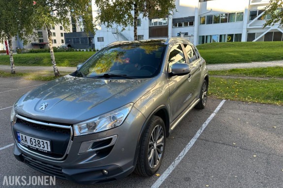2013 Peugeot 4008 1.6 114hk 4X4 delskinn keyless ryggekamera s+v dekk panoramatak eu ok 05.2028