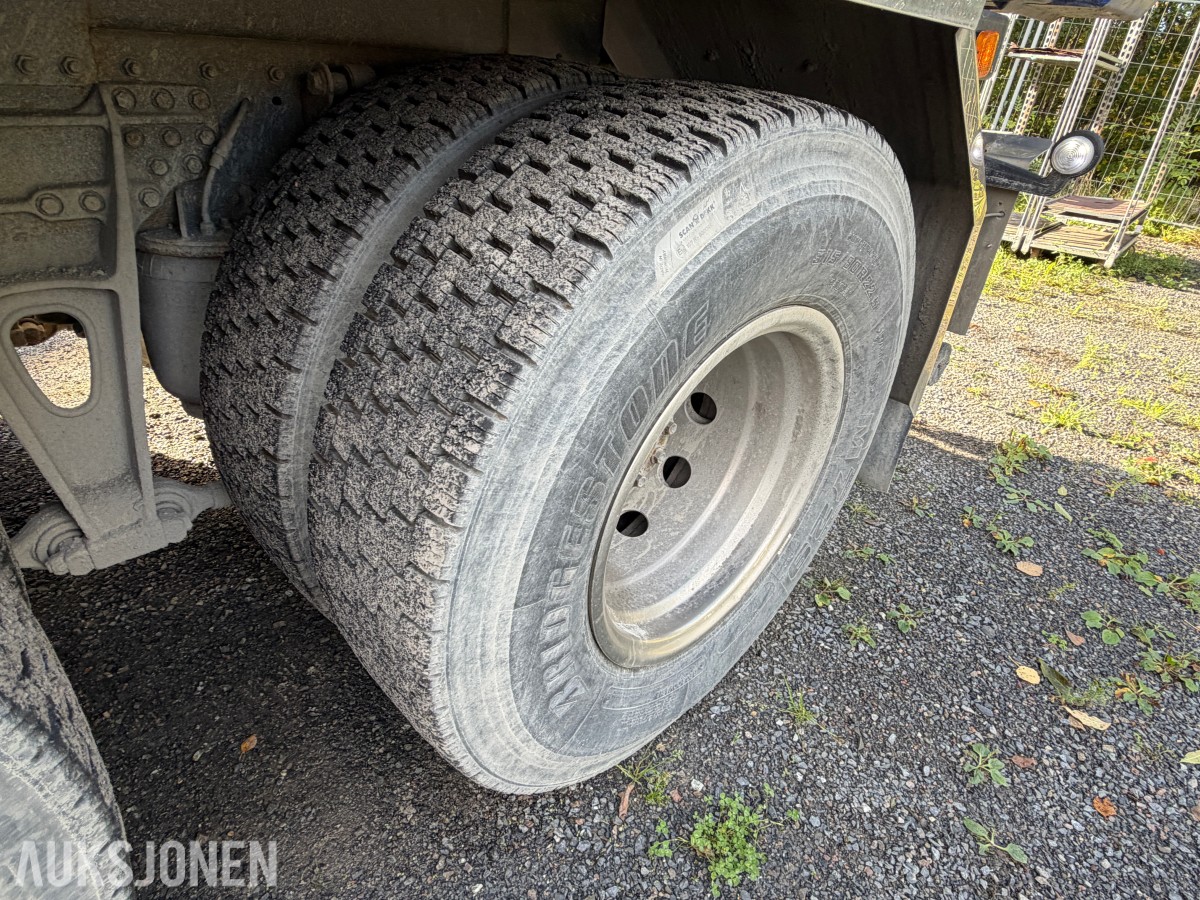 2017 MAN TGX 580 TIPPBIL | D38 | LUFTFJÆRING | VBG