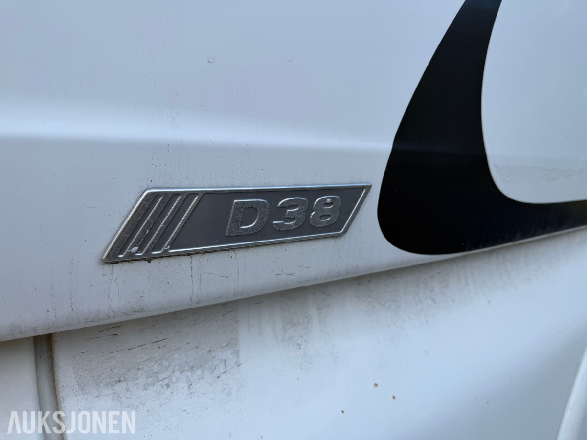 2017 MAN TGX 580 TIPPBIL | D38 | LUFTFJÆRING | VBG