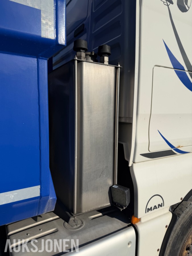 2017 MAN TGX 580 TIPPBIL | D38 | LUFTFJÆRING | VBG