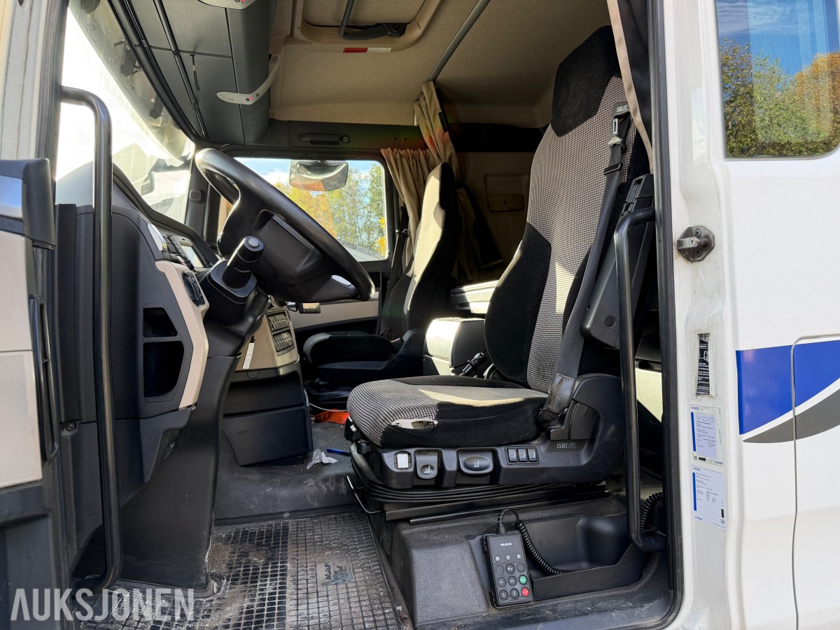 2017 MAN TGX 580 TIPPBIL | D38 | LUFTFJÆRING | VBG