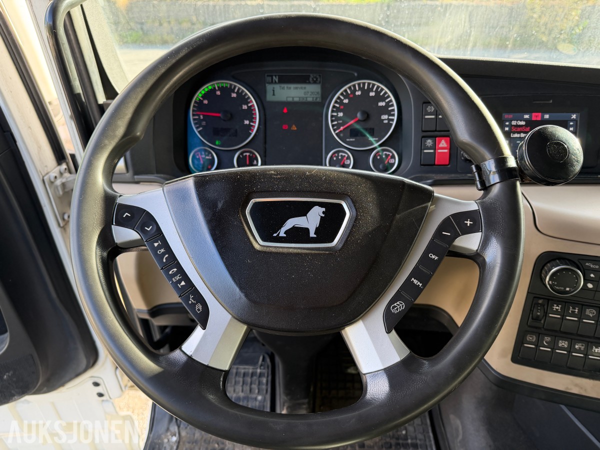2017 MAN TGX 580 TIPPBIL | D38 | LUFTFJÆRING | VBG
