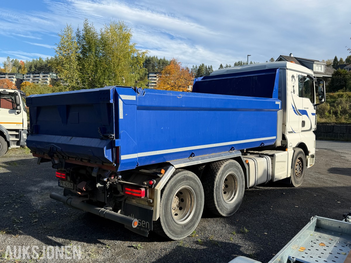 2017 MAN TGX 580 TIPPBIL | D38 | LUFTFJÆRING | VBG