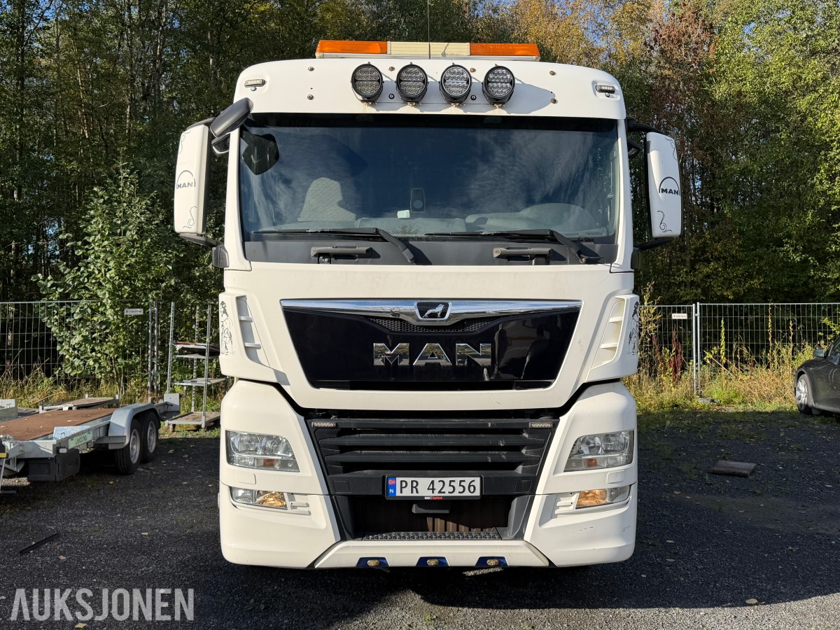2017 MAN TGX 580 TIPPBIL | D38 | LUFTFJÆRING | VBG