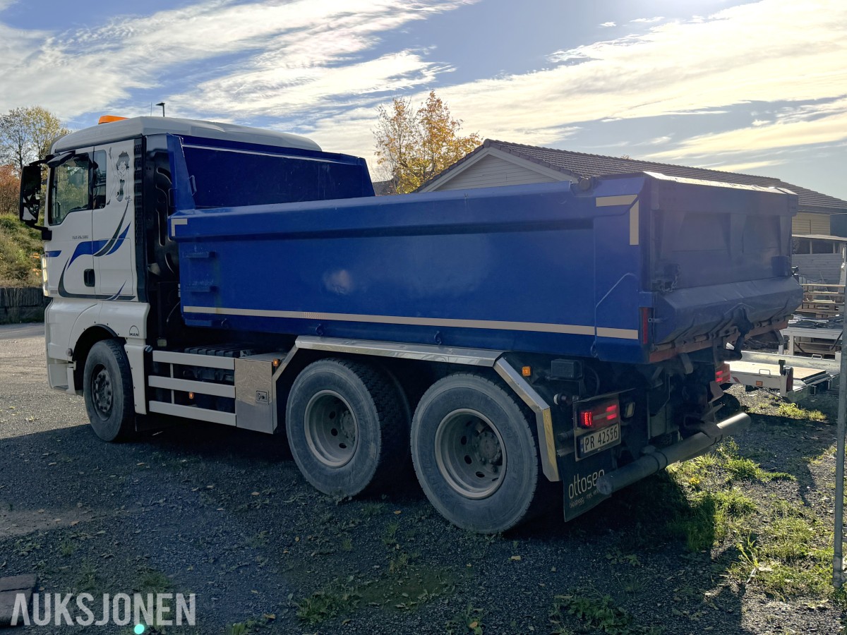 2017 MAN TGX 580 TIPPBIL | D38 | LUFTFJÆRING | VBG