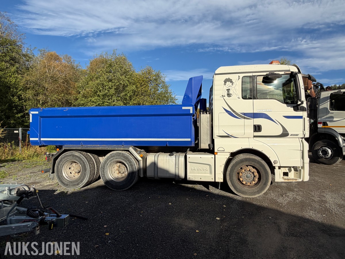 2017 MAN TGX 580 TIPPBIL | D38 | LUFTFJÆRING | VBG