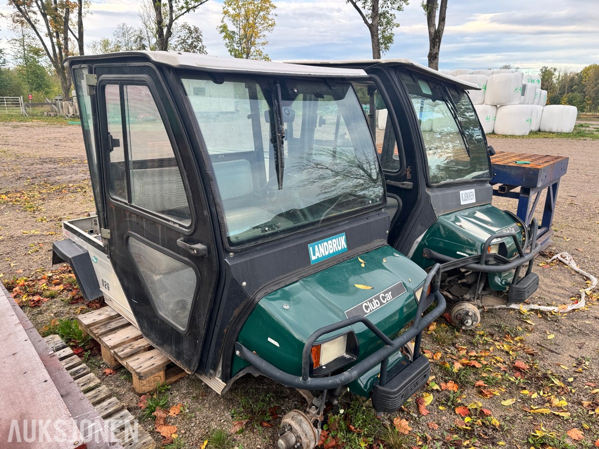 2 Stk Deleobjekter Club Car golfbiler