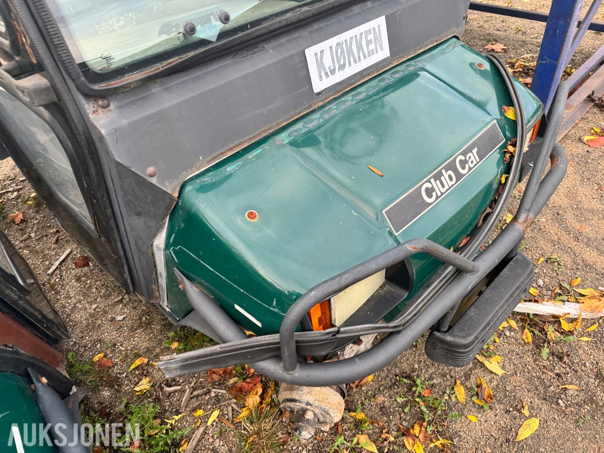 2 Stk Deleobjekter Club Car golfbiler