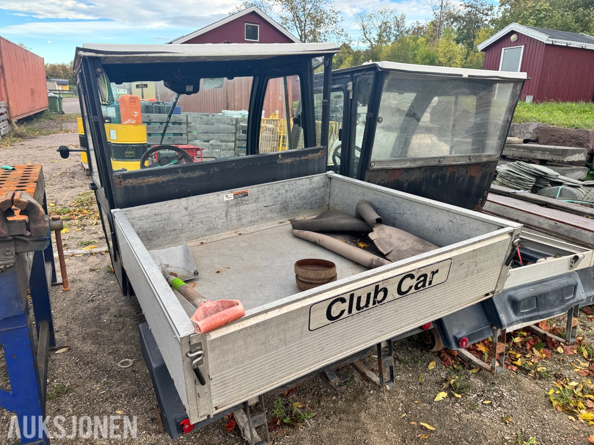 2 Stk Deleobjekter Club Car golfbiler