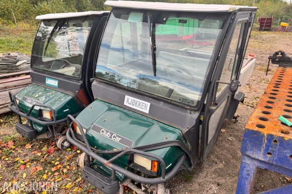 2 Stk Deleobjekter Club Car golfbiler
