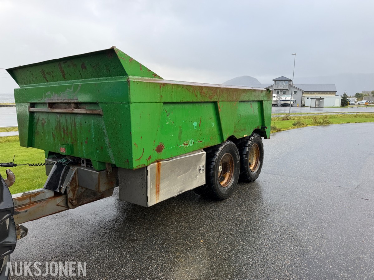 2007 Foss-Eik dumperhenger, 19 000 kg totalvekt, kulekobling