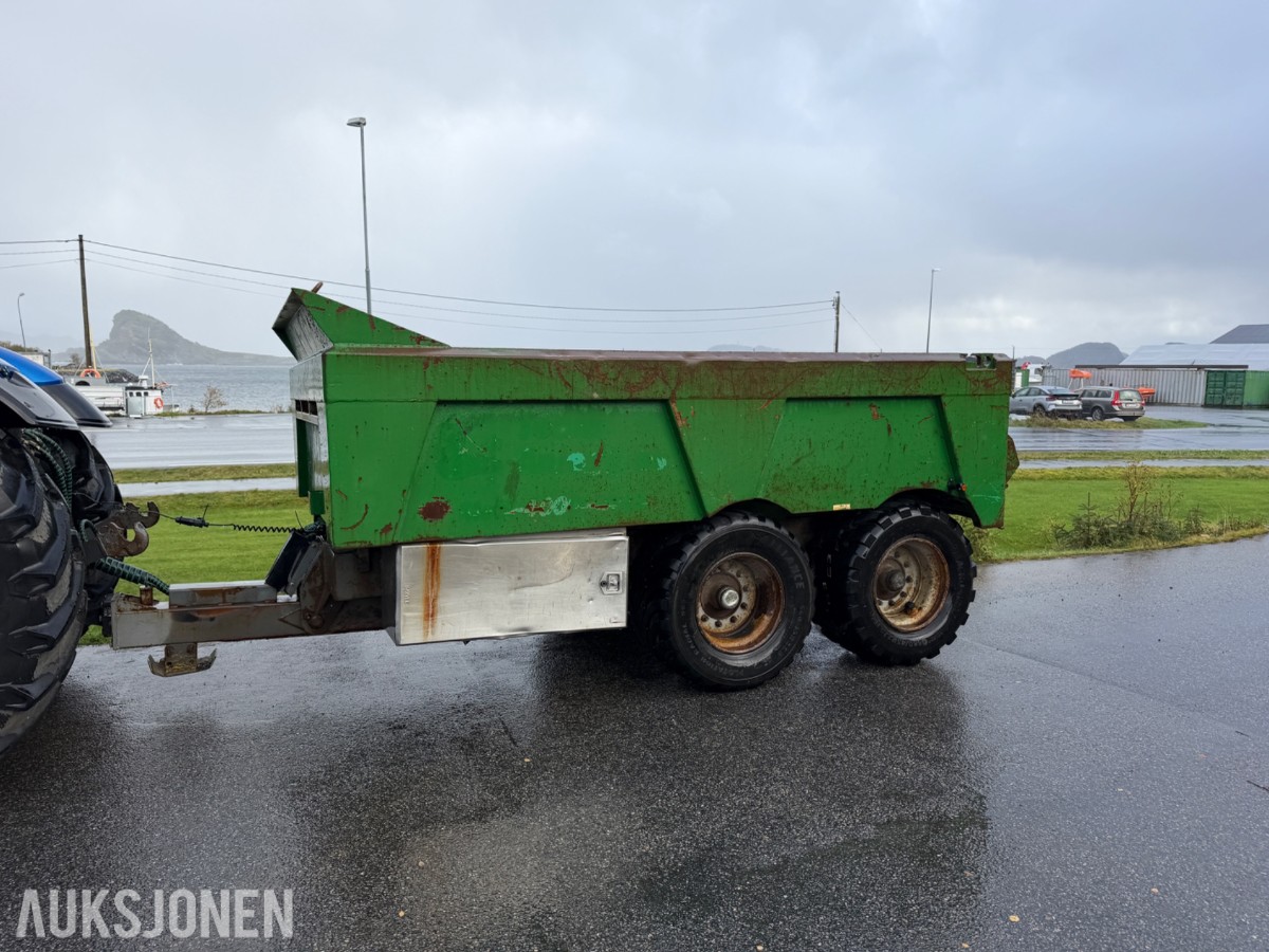 2007 Foss-Eik dumperhenger, 19 000 kg totalvekt, kulekobling
