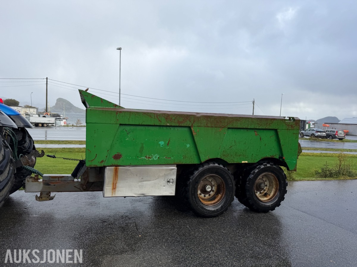 2007 Foss-Eik dumperhenger, 19 000 kg totalvekt, kulekobling