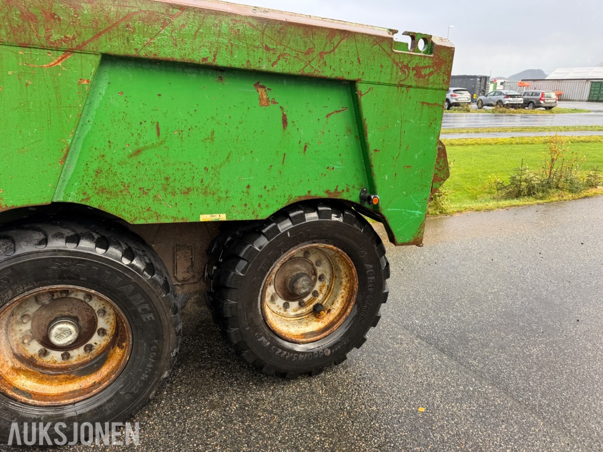 2007 Foss-Eik dumperhenger, 19 000 kg totalvekt, kulekobling