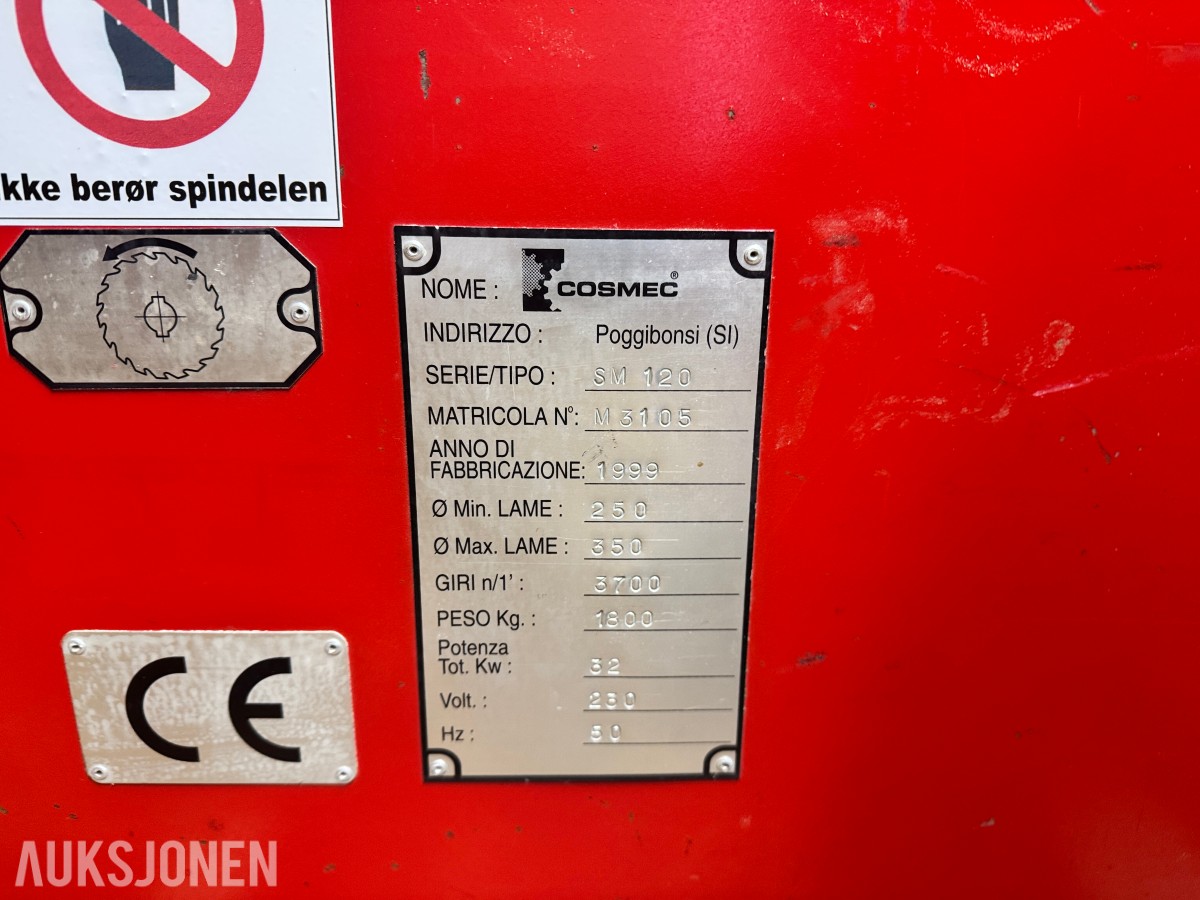 Cosmec SM 120 flersagblad
