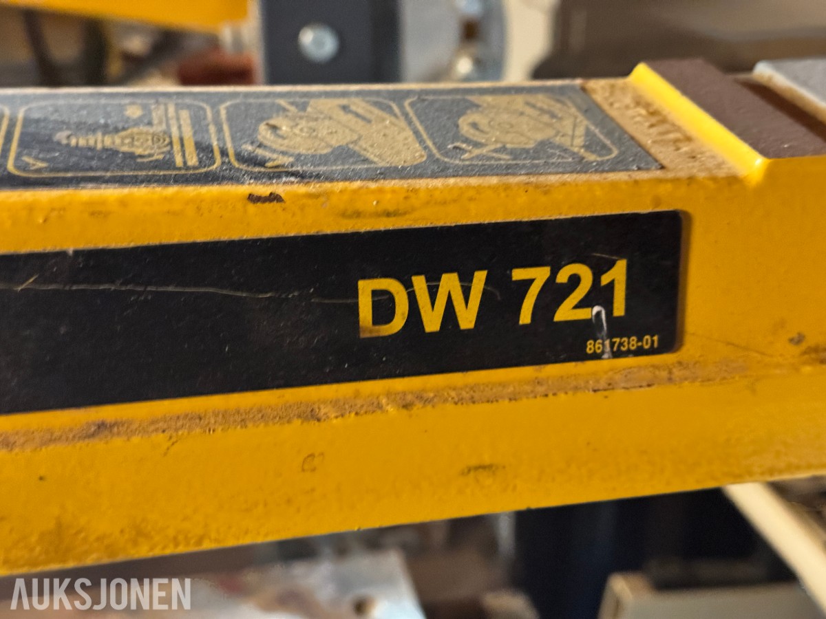 DeWalt DW721 radialarmsag