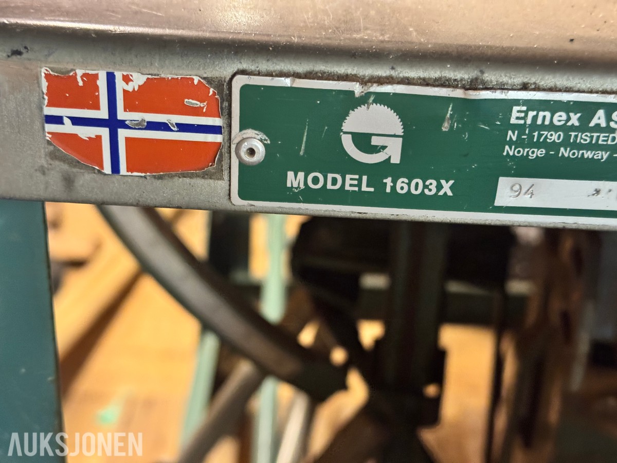 Ernex AS Mod. 1603X bordsag