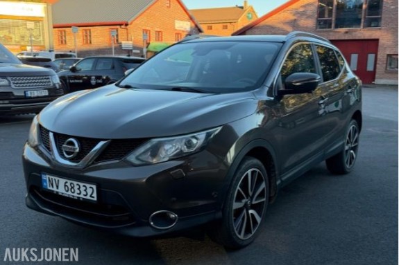 2014 Nissan Qashqai 1.6 Diesel 4X4, Cruisekontroll, Hengerfeste, Ryggekamera, Soltak/glasstak, S+V dekk, EU OK til 01.2028 